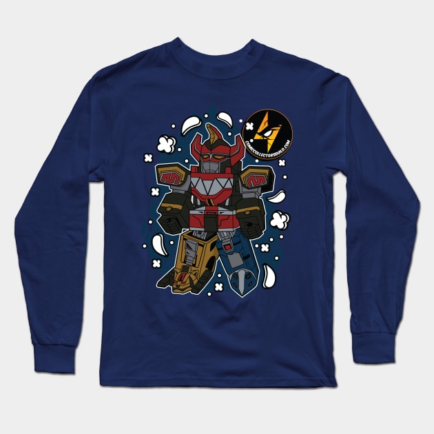 CCG Megazord Long Sleeve T-Shirt by Comic Collectors Guild 